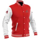 Arizona Diamondbacks Wool Varsity Jacket Red White