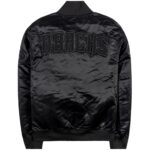 Arizona Diamondbacks Pro Standard Triple Black Satin Varsity Jacket