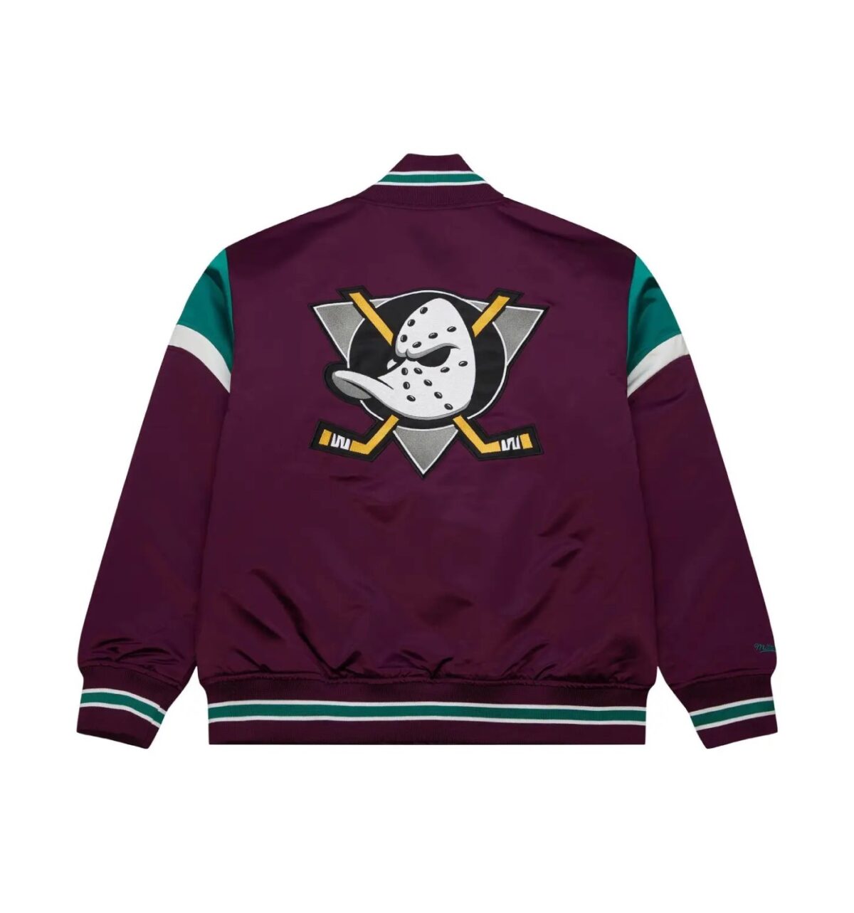 Heavyweight Satin Jacket Anaheim Ducks