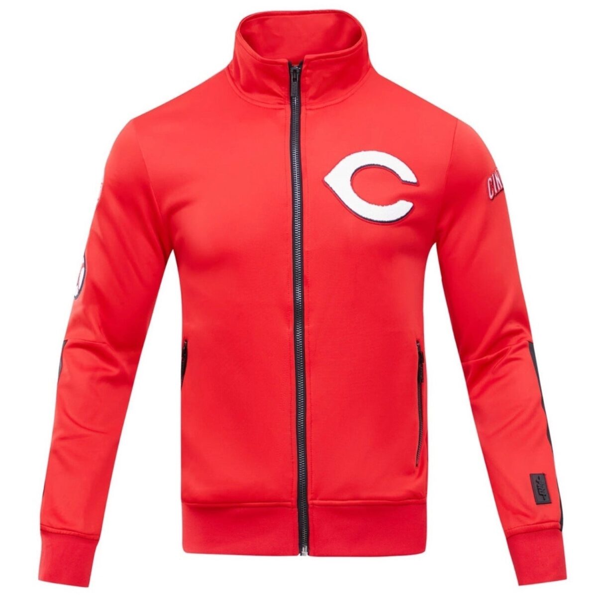 Cincinnati Reds Pro Standard Full-Zip Polyester Varsity Red Jacket