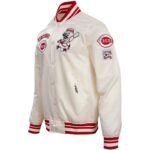 Cincinnati Reds Pro Standard Retro Classic Satin Varsity Jacket