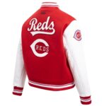 Women’s Cincinnati Reds Pro Standard Wool & Leather Varsity Jacket