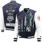 New York Yankees Pro Standard Remix Navy Varsity Jacket