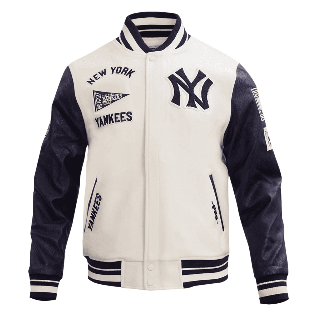 New York Yankees Retro Classic Navy & White Varsity Jacket