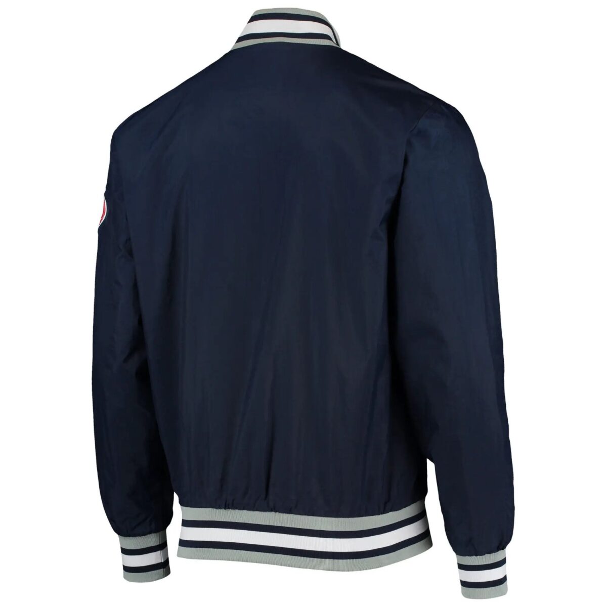 New York Yankees Starter The Jet III Full-Snap Navy Varsity Jacket