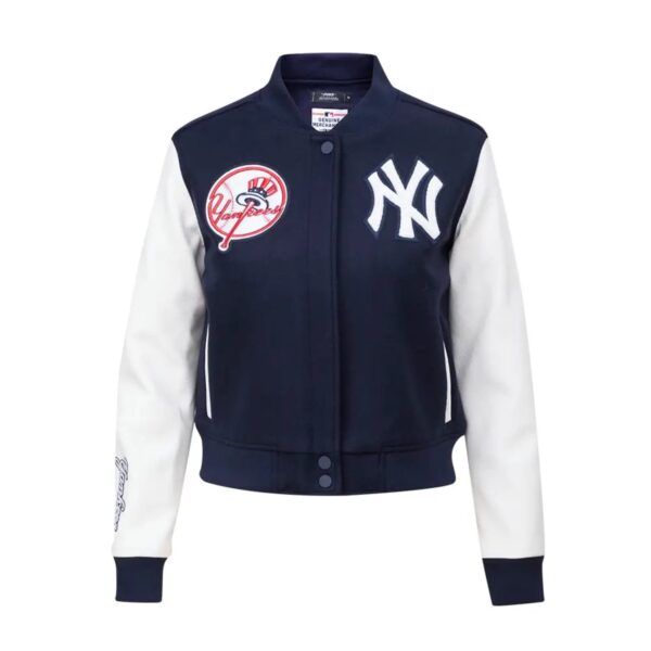 New York Yankees Pro Standard Women’s Wool Varsity Jacket